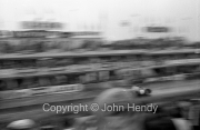 Aston Martin on the pit straight (#8 Aston Martin DBR1/300 - Ian B. Baillie and Jack Fairman)