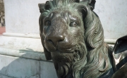 Lion statue