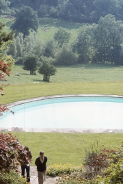 THE SWIMMING POOL FROM ABOVE