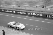#33 Porsche 718/4 RS Spyder (Masten Gregory and Bob Holbert) in the pits