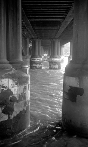 Underneath Blackfriars Bridge