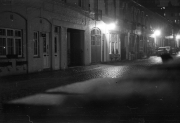 Ennismore Gardens Mews at night