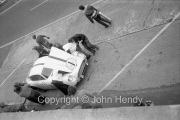 Aston Martin pit stop #1 Aston Martin DB4 GT Zagato (Jean Kerguen and Jacques Dewes)