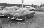 Aston Martin DB4 in the car park