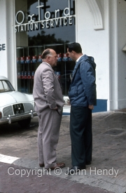 Jack Brabham and Reg Parnell