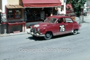 Alpine Rally - Saab driven by Erik Carlsson