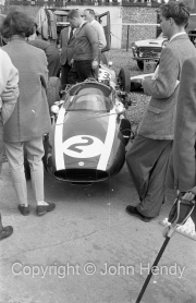 Formula 1 - #2 Cooper T45 Climax FPF (Bruce McLaren) in the paddock