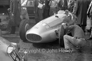 Formula 1 Mercedes in the paddock