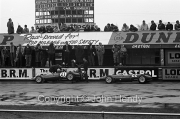 Formula Junior #21 Lotus 22 - Ford/Cosworth (Peter Arundell) and #22 Lotus 22 - Ford/Cosworth (Alan Rees) in the pits