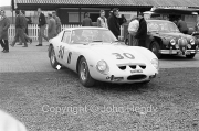 Sportscars - #30 Ferrari 250 GTO 3505GT MO75722 (Masten Gregory) in the paddock