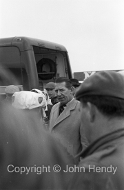 Rob Walker in the paddock
