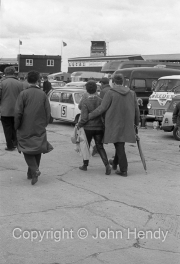 People in the paddock