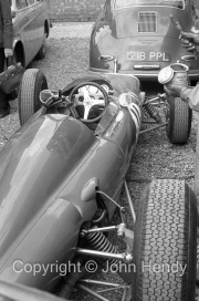 Formula 1 - #11 Ferrari 156/63 (Willy Mairesse) in the paddock