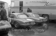 GT - #17 Lotus Elan (P.Arundell) and another Elan - probably #16 (Jim Clark) - both Ian Walker Racing