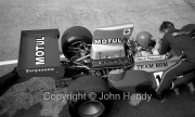 F1 - #10 BRM P160 (Henri Pescarolo) in the pits