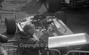 Exposed F1 car, Embassy Hill Lola-Cosworth