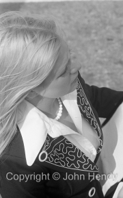 Blonde timekeeper