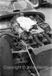 #136 Lister Corvette 4930cc, J Ewer - the Corvette engine