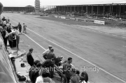 General view of the pits