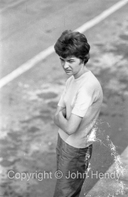 Lady in the pits