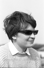 Greta in sunglasses