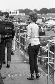 Lady spectator