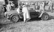 #85 Alfa-Romeo, 2660cc, blown (supercharged). Ecurie Chat Noir, Nigel Mann.