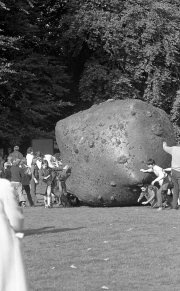 Giant inflatable rocks