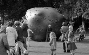 Giant inflatable rocks