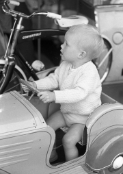 David at the funfair