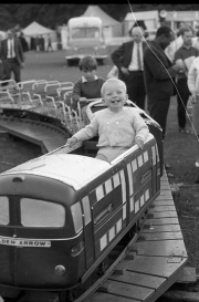 David at the funfair