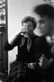 Mary drinking