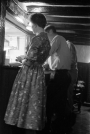 Mary at the bar
