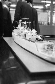 Model of HMS Devonshire (D02)