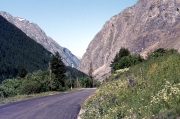 Road near La Grave