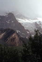 Storm over La Meije