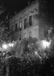 Building at night