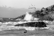 Breaking waves