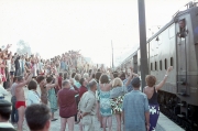 Arrival of the Club Med train