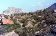 Club Med village and the rock