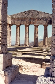 Interior of the Greek Temple