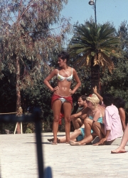German girl in bikini