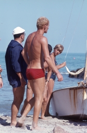 Philippe on the beach