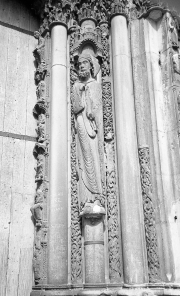 Statues at Cathedral Door