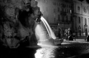 Fountain at night