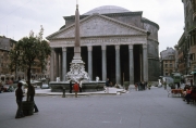 The Pantheon and Fountain