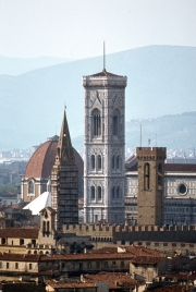 The Campanile and Baptistry