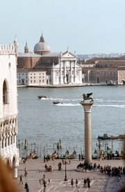 San Giorgio and Piazzetta from the Clock Tower