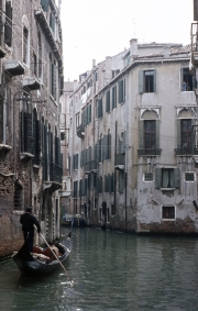 Canal view with Gondola