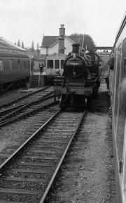 Engine changing ends at Bewdley
